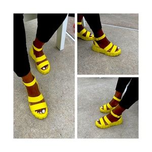 Yellow Mellow Platform Sandal🔥